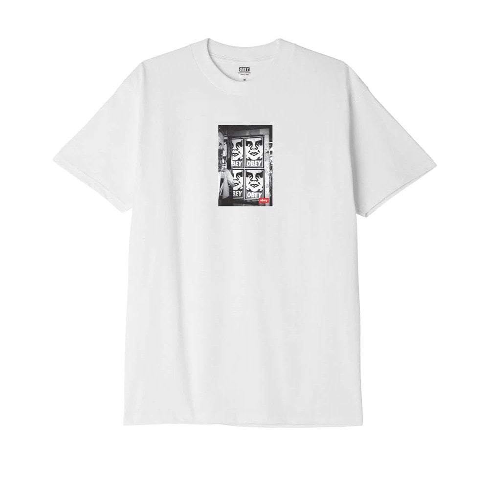 Obey Icon Photo Tee - White