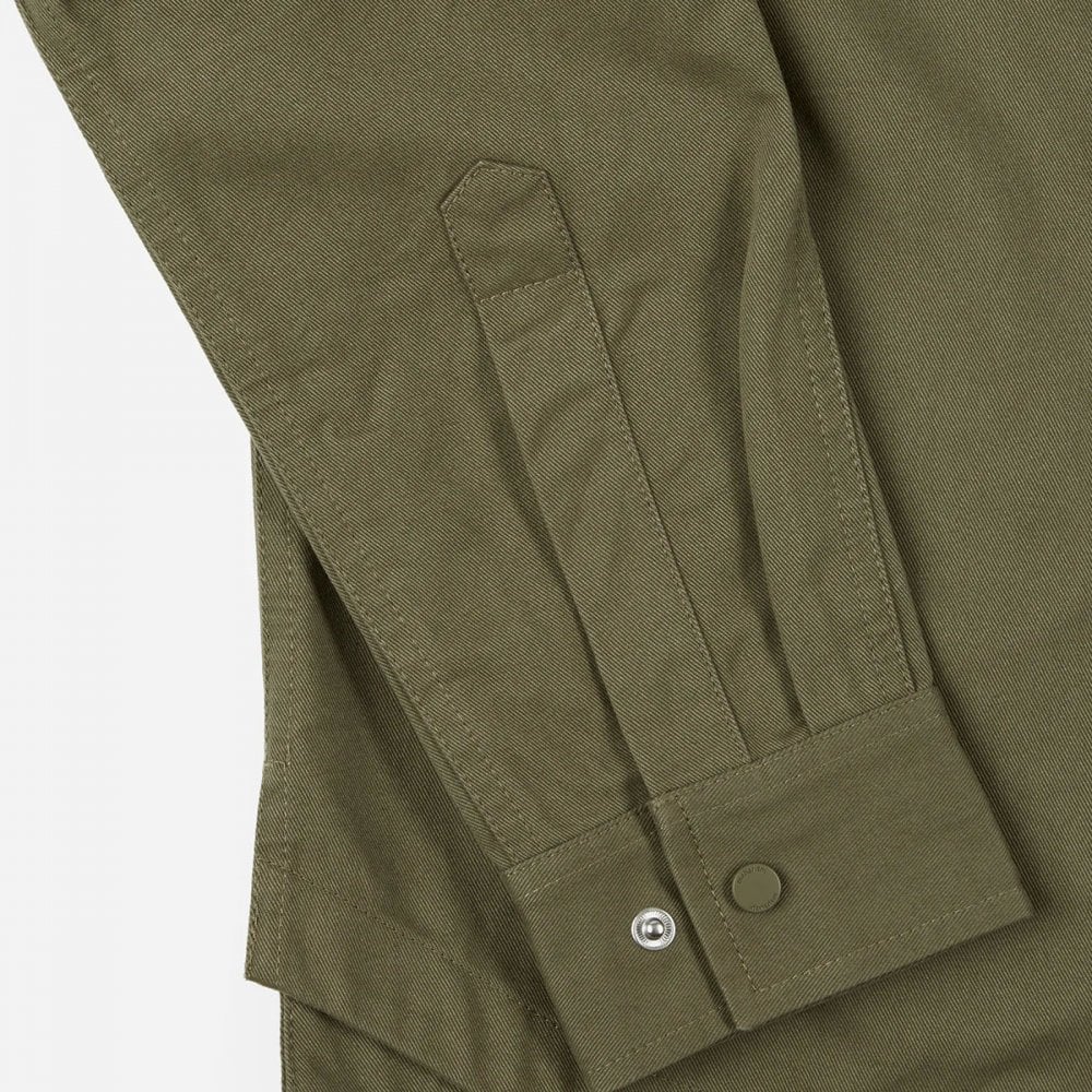 7028 Miltype Organic Custom Shirt - Olive