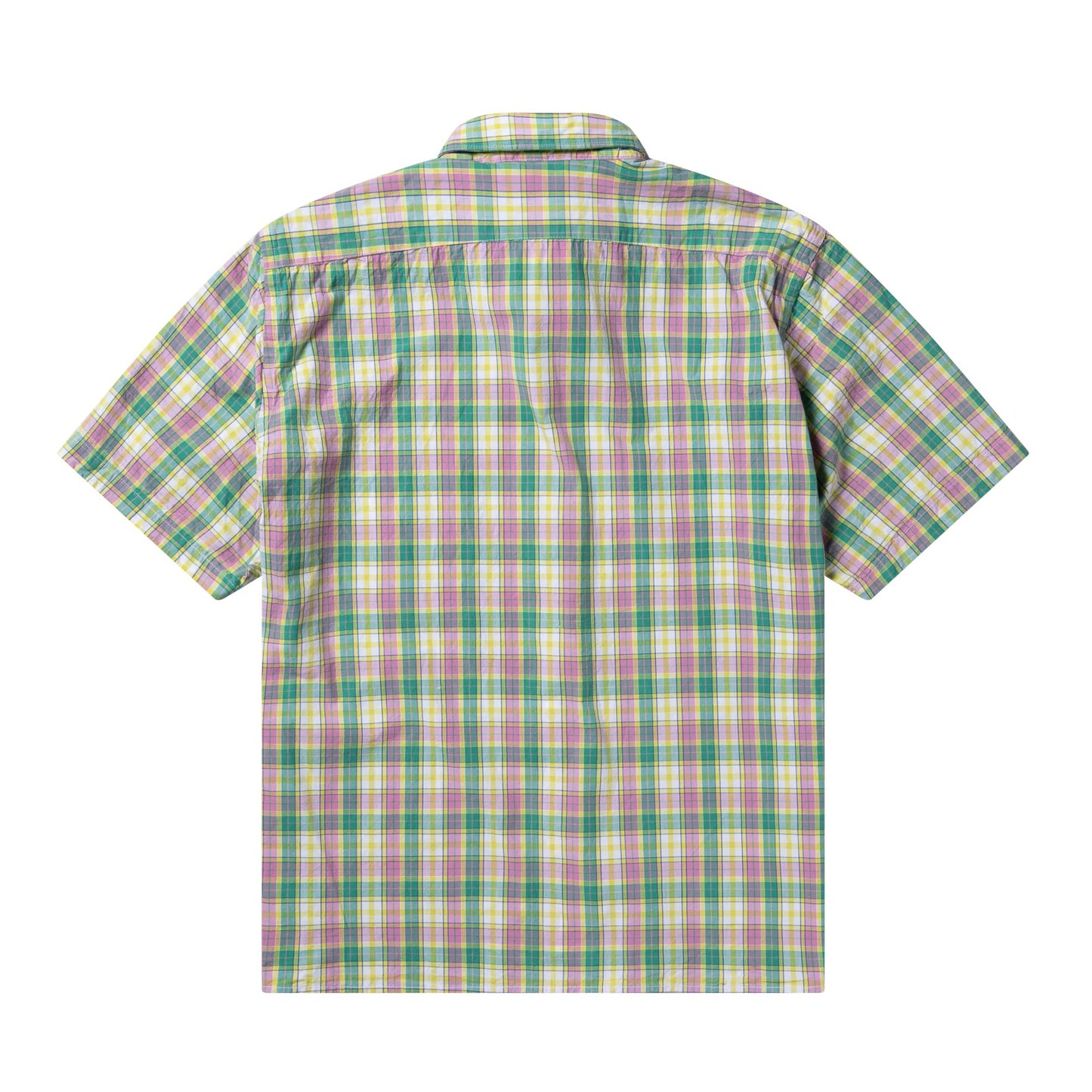 Alieno Embroidered SS Check Shirt - Multi