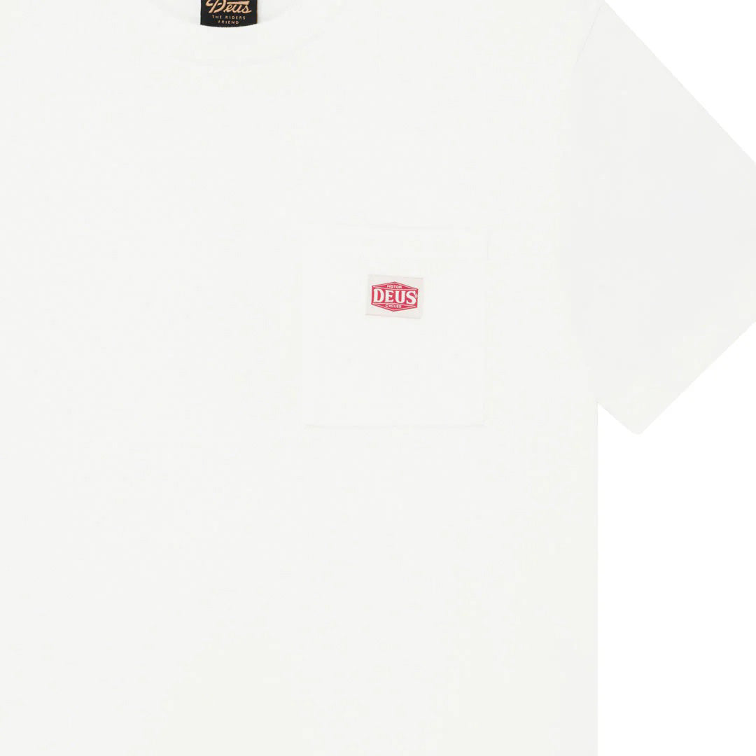Parts & Service Pocket Tee - Vintage White