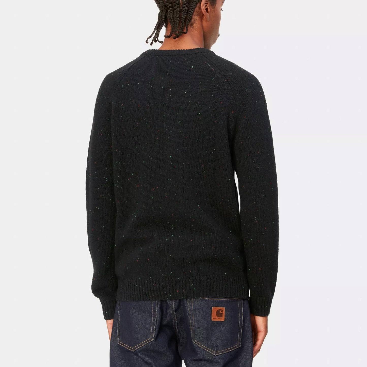 Anglistic Sweater - Speckled Black
