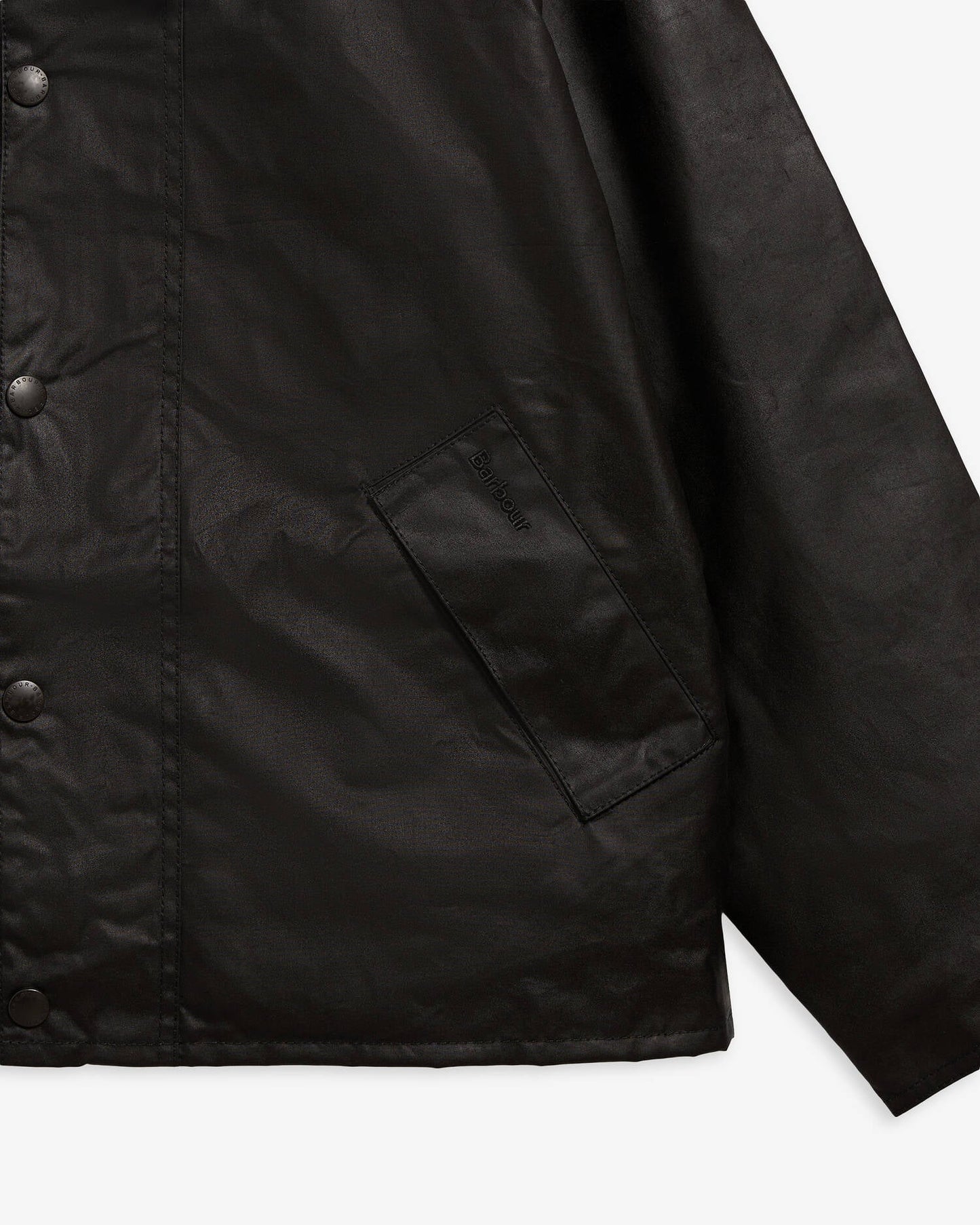 Transport Waxed Jacket - Black