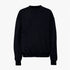 Organic Oversized Crew - Deep Black
