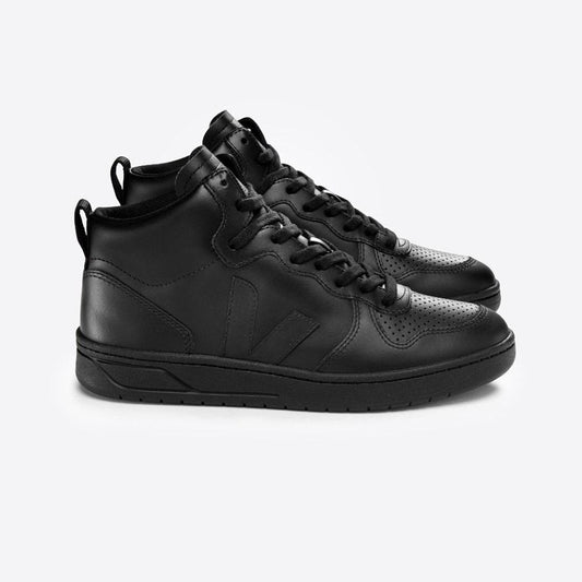 W' V-15 Leather - Black