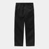Single Knee Pant - Black (Garment Dyed)