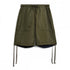 Non Down Military Reversible Shorts - Dark Olive