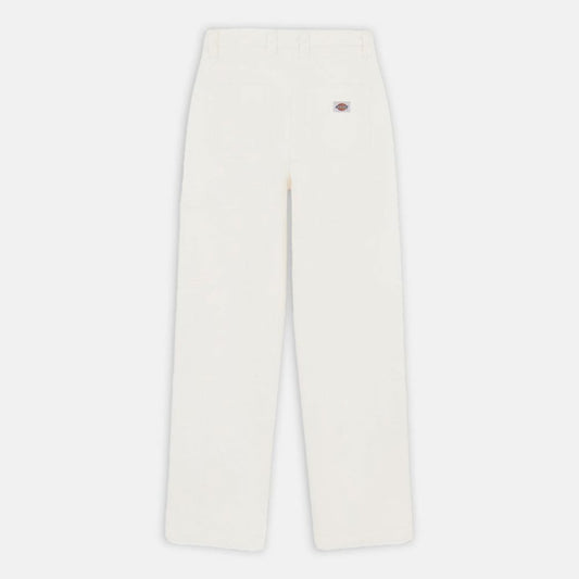 W' Madison Double Knee Denim Pant - White