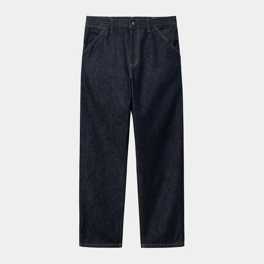 Single Knee Pant - Blue Rinsed