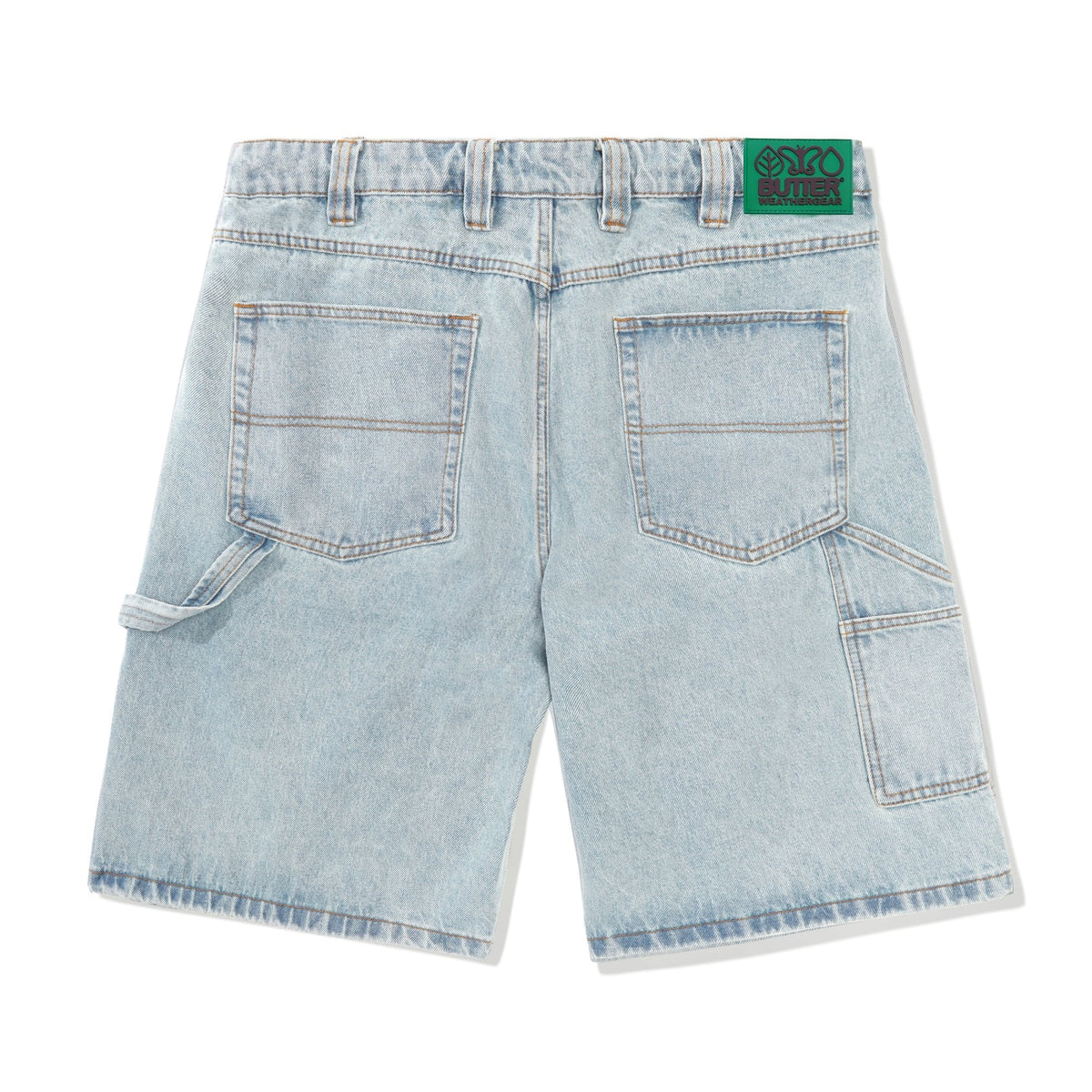 Weathergear Denim Shorts Faded Light Wash