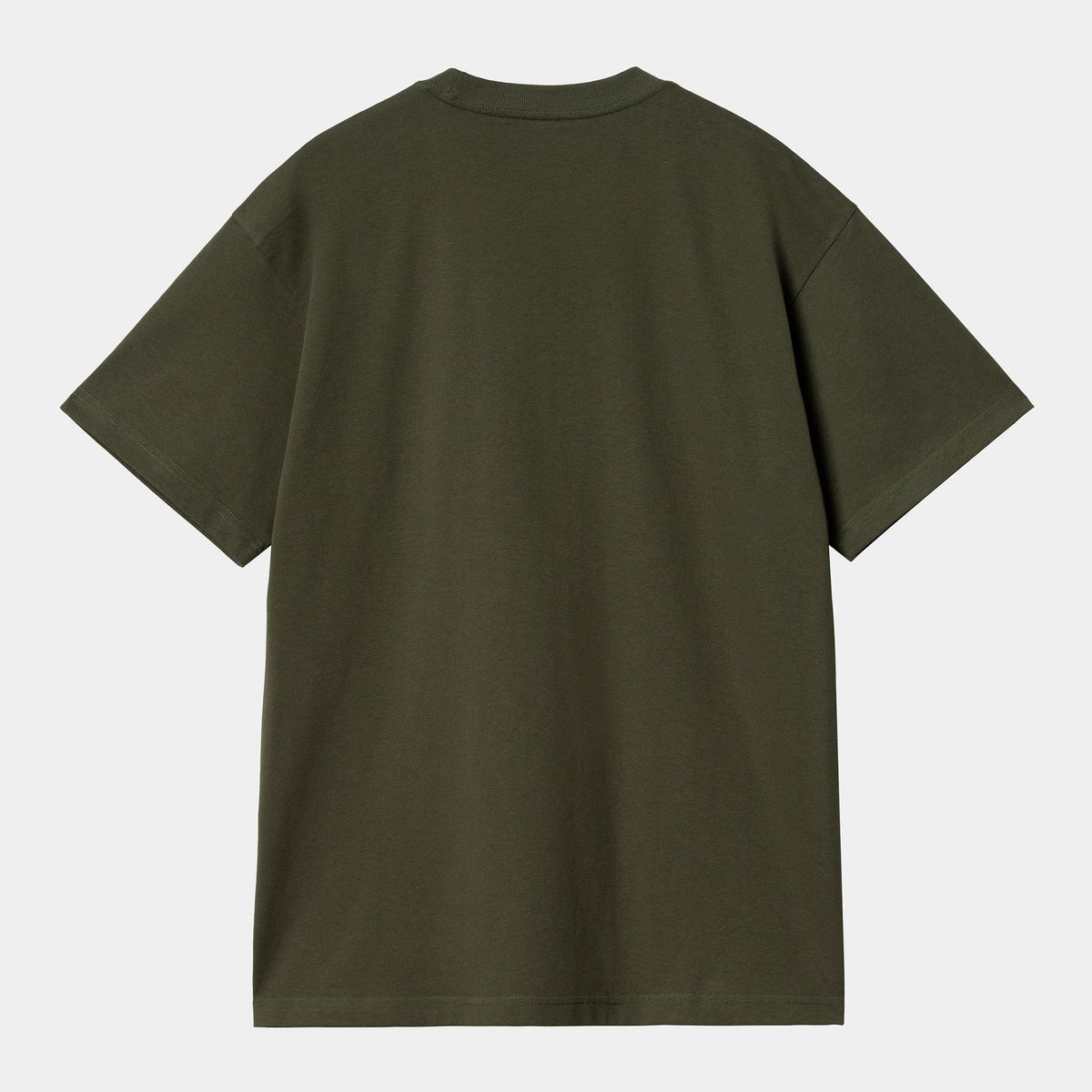S/s Basics T-shirt - Office Green / Winter Spice