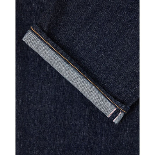 Wide Pant, 14oz Recycled Kurabo Red Selvage - Blue rinsed