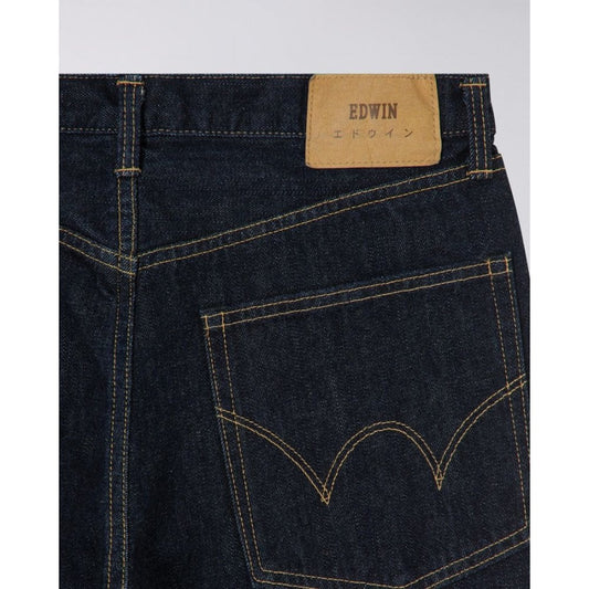Wide Pant, 14oz Recycled Kurabo Red Selvage - Blue rinsed
