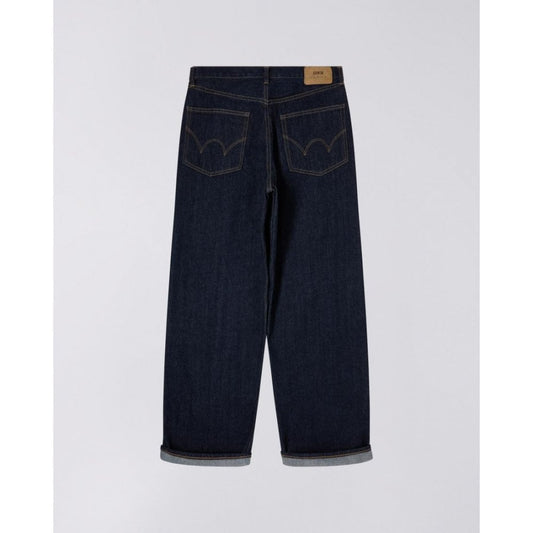 Wide Pant, 14oz Recycled Kurabo Red Selvage - Blue rinsed