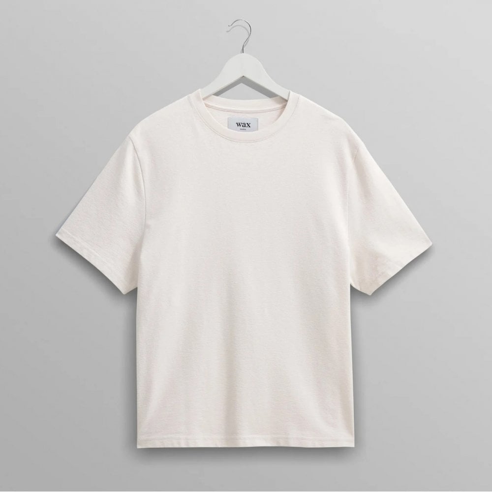 Dean Textured Organic Cotton T-Shirt - Ecru