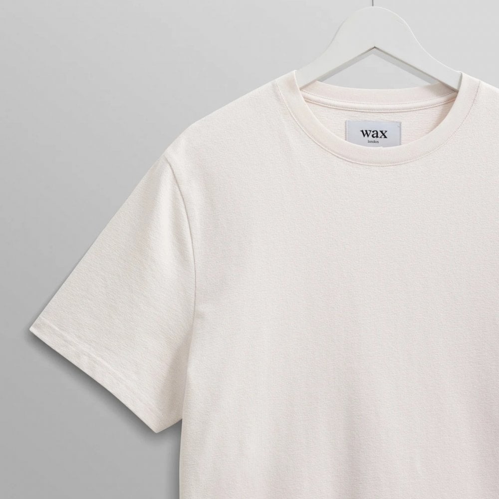 Dean Textured Organic Cotton T-Shirt - Ecru