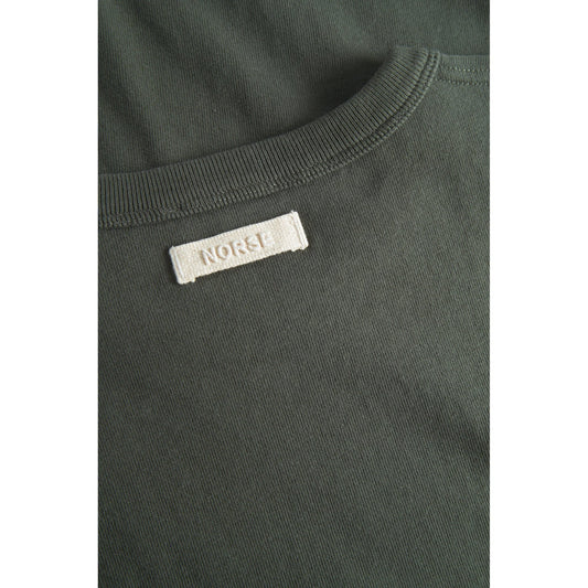 Simon Heavy T-shirt - Black Olive