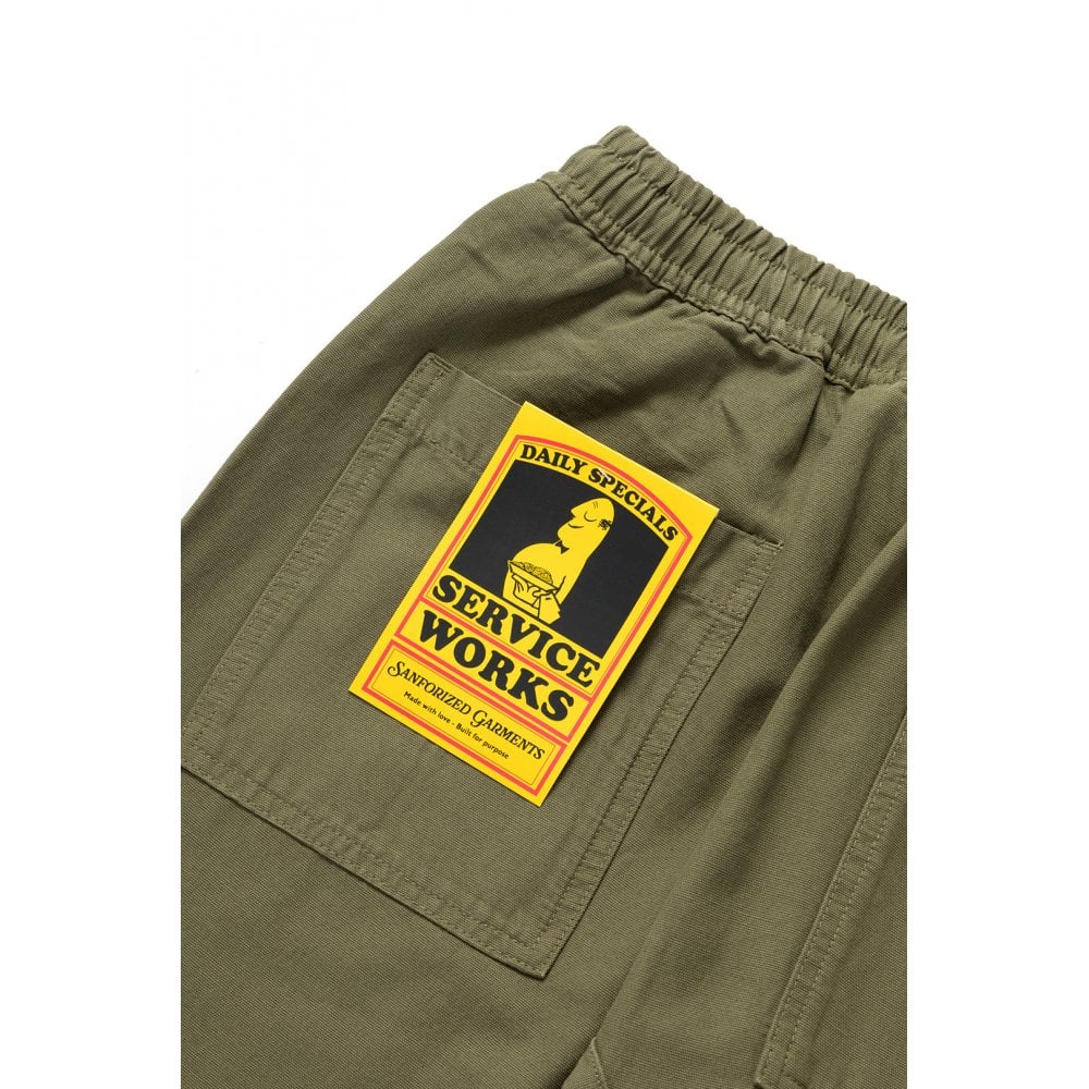Classic Chef Pants - Olive