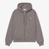 Hooded American Script Jacket - Porphyry
