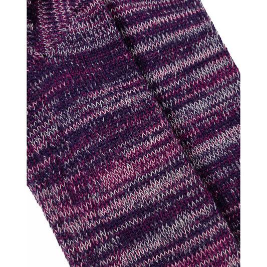 Premium Gothic Rib Sock - Purple