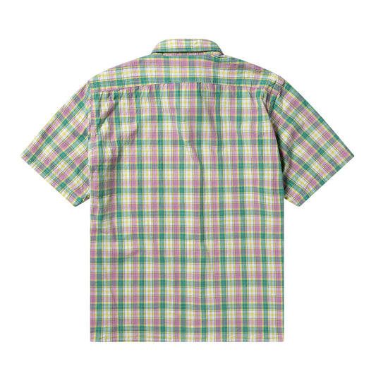 Alieno Embroidered SS Check Shirt - Multi