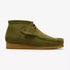 Wallabee Boot - Green Suede