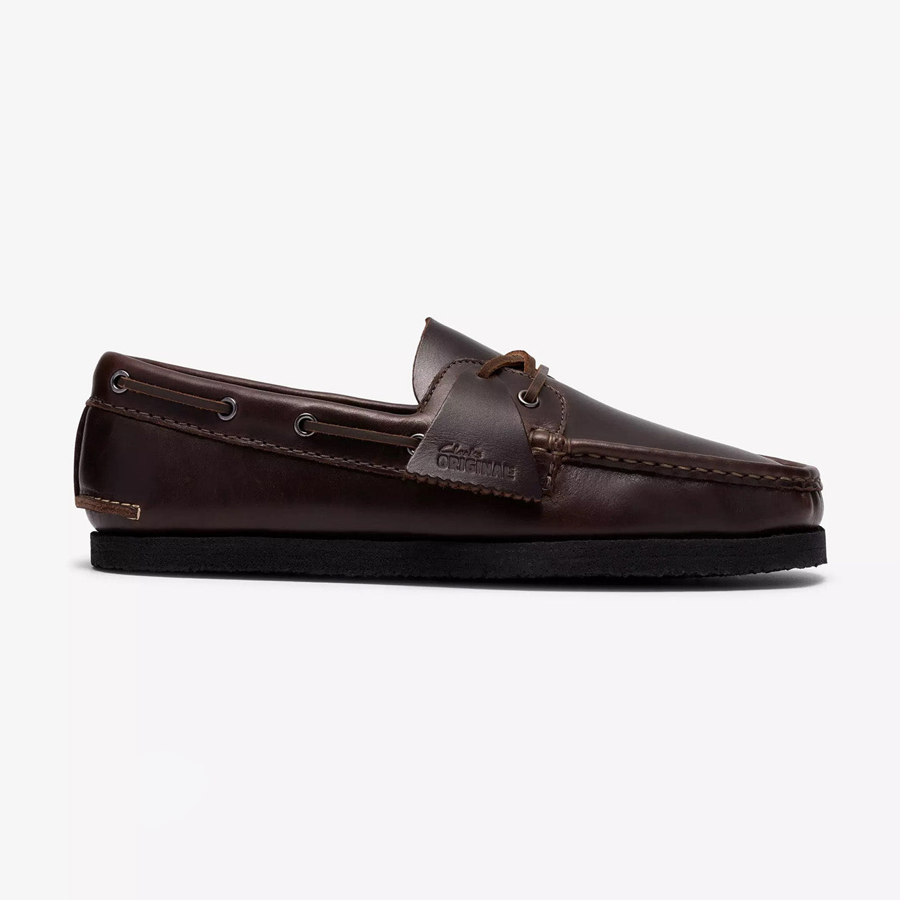 Godney Boat - Brown Leather