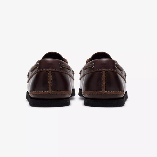 Godney Boat - Brown Leather