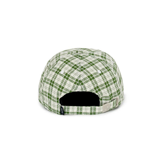 2Y Plaid 6-Panel Cap - Green