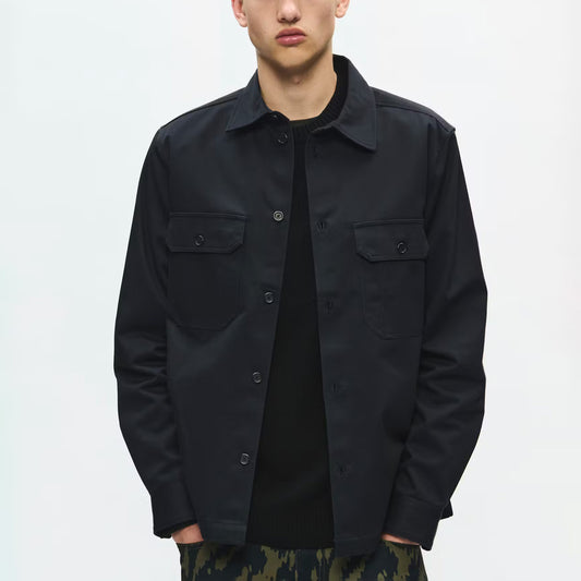 WWClay overshirt - Salute Blue