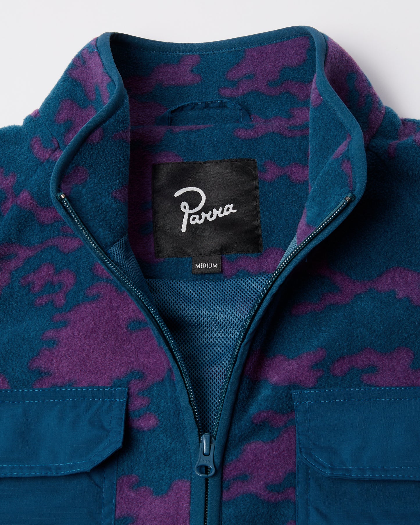 Purple Darwin Camo Fleece - Blue