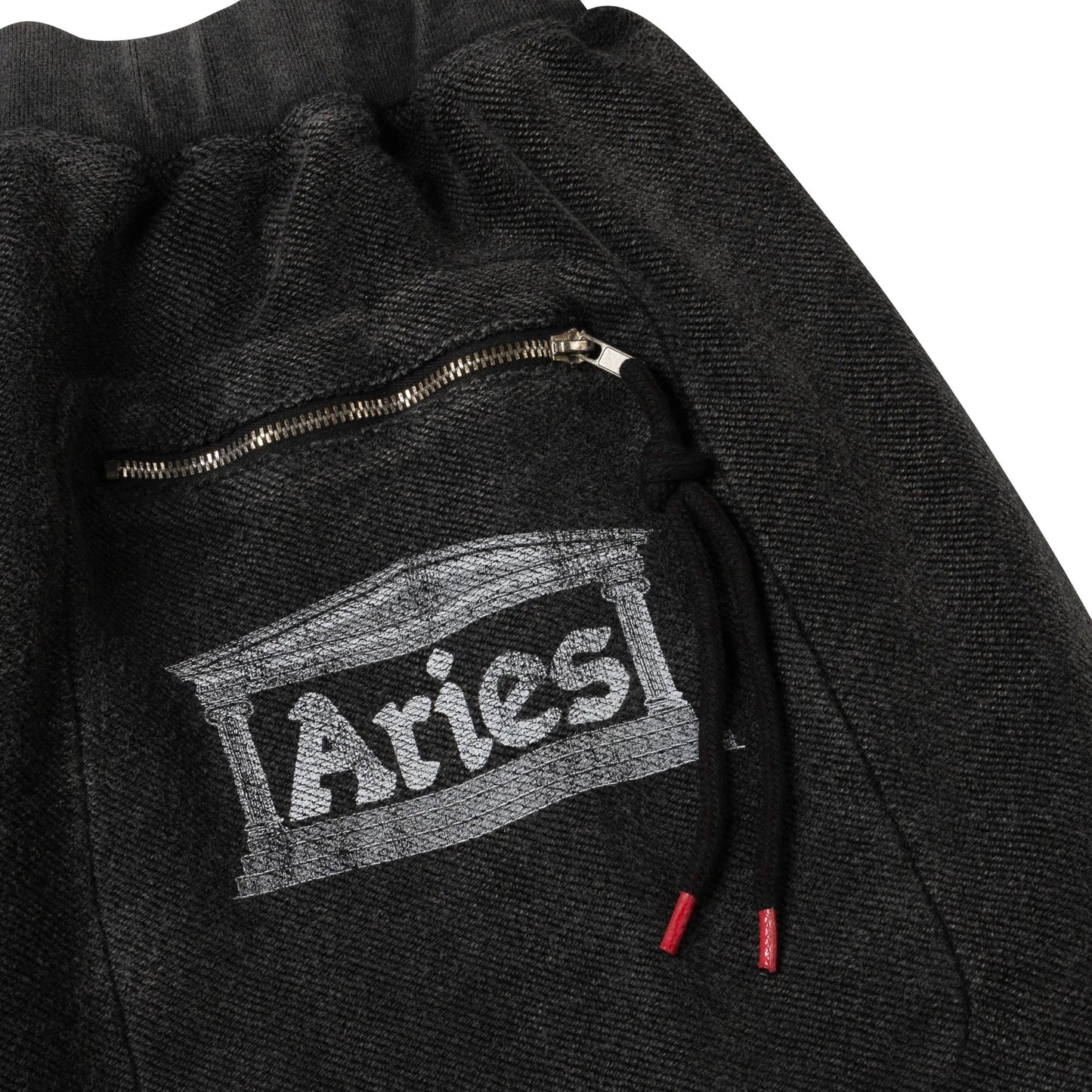 Aged Reverso Temple Sweatpant - Black