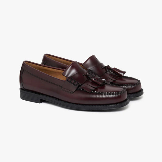 Mens Easy Weejun Layton II Kiltie - Wine Leather