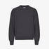 Oversized Merino Wool Crew - Lava Grey