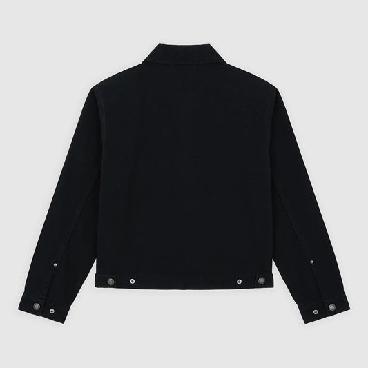 Women's Unlined Canvas Painter Jacket - Black