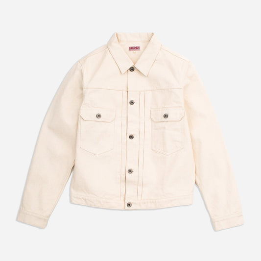 Type II Selvedge Denim Jacket - Ecru