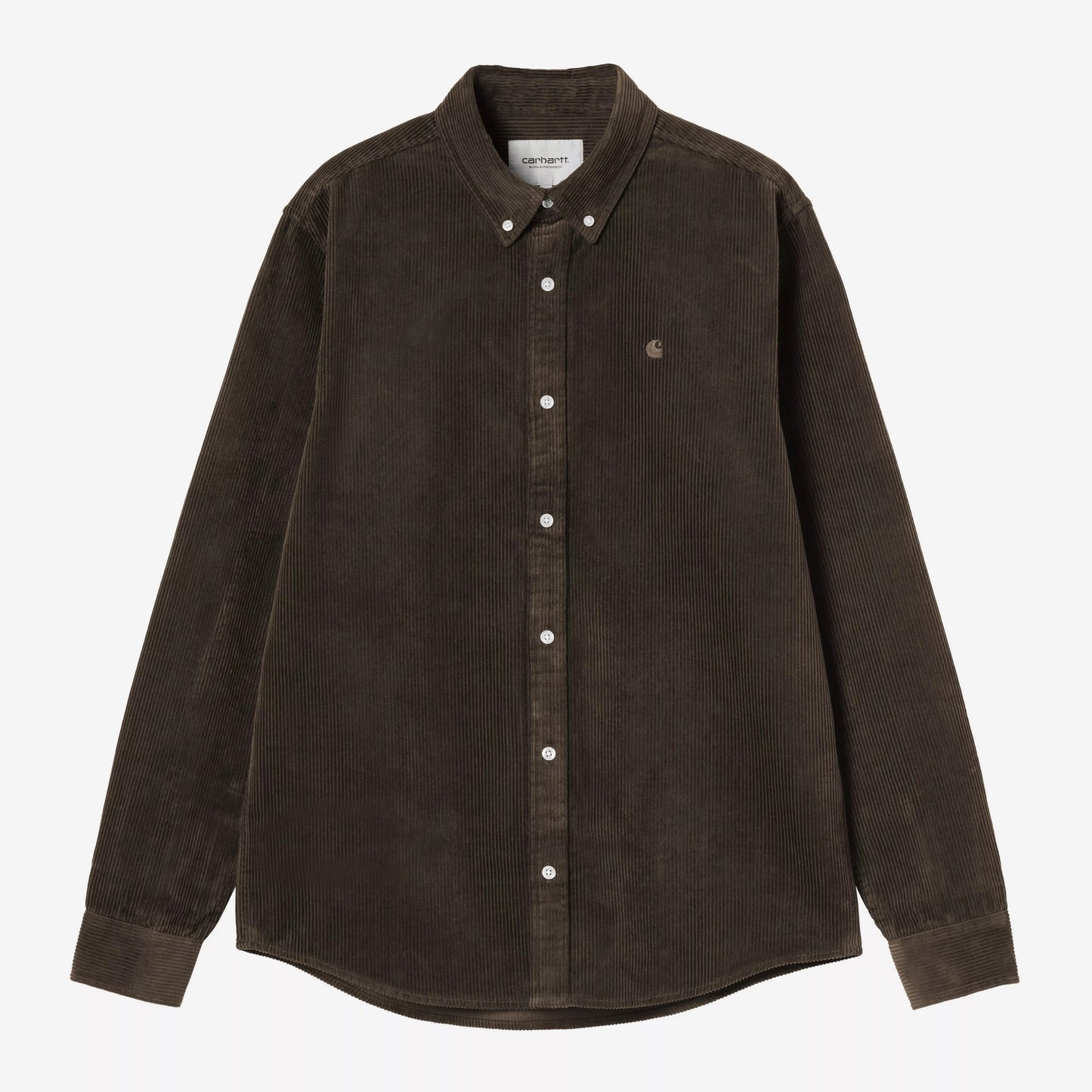 L/S Madison Cord Shirt - Tobacco