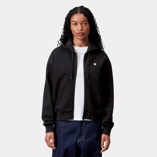 Women’s Hooded Casey Jacket - Black / Silver