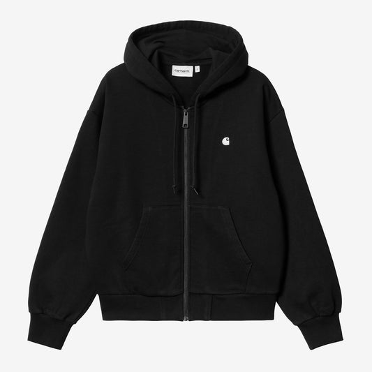 Women’s Hooded Casey Jacket - Black / Silver