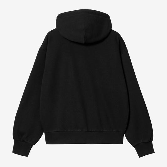Women’s Hooded Casey Jacket - Black / Silver