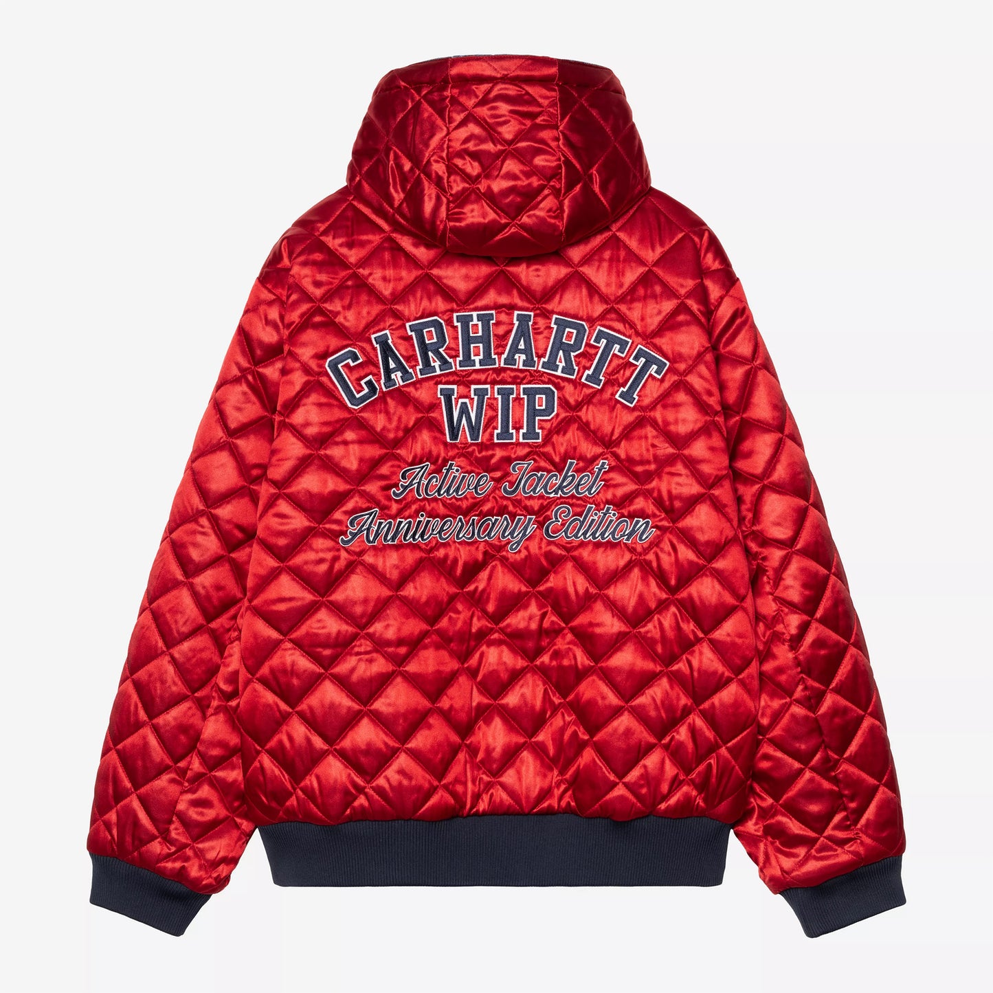 50 Years Anniversary OG Active Jacket Denim - Blue / USA Red (Stone Bleached)