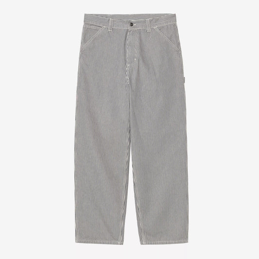 Mercer Single Knee Pant - Mercer Stripe, Graphite / Stone Washed