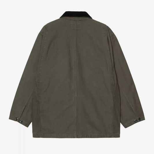 Prescott Coat - Oxide Green / Black (Garment Dyed)