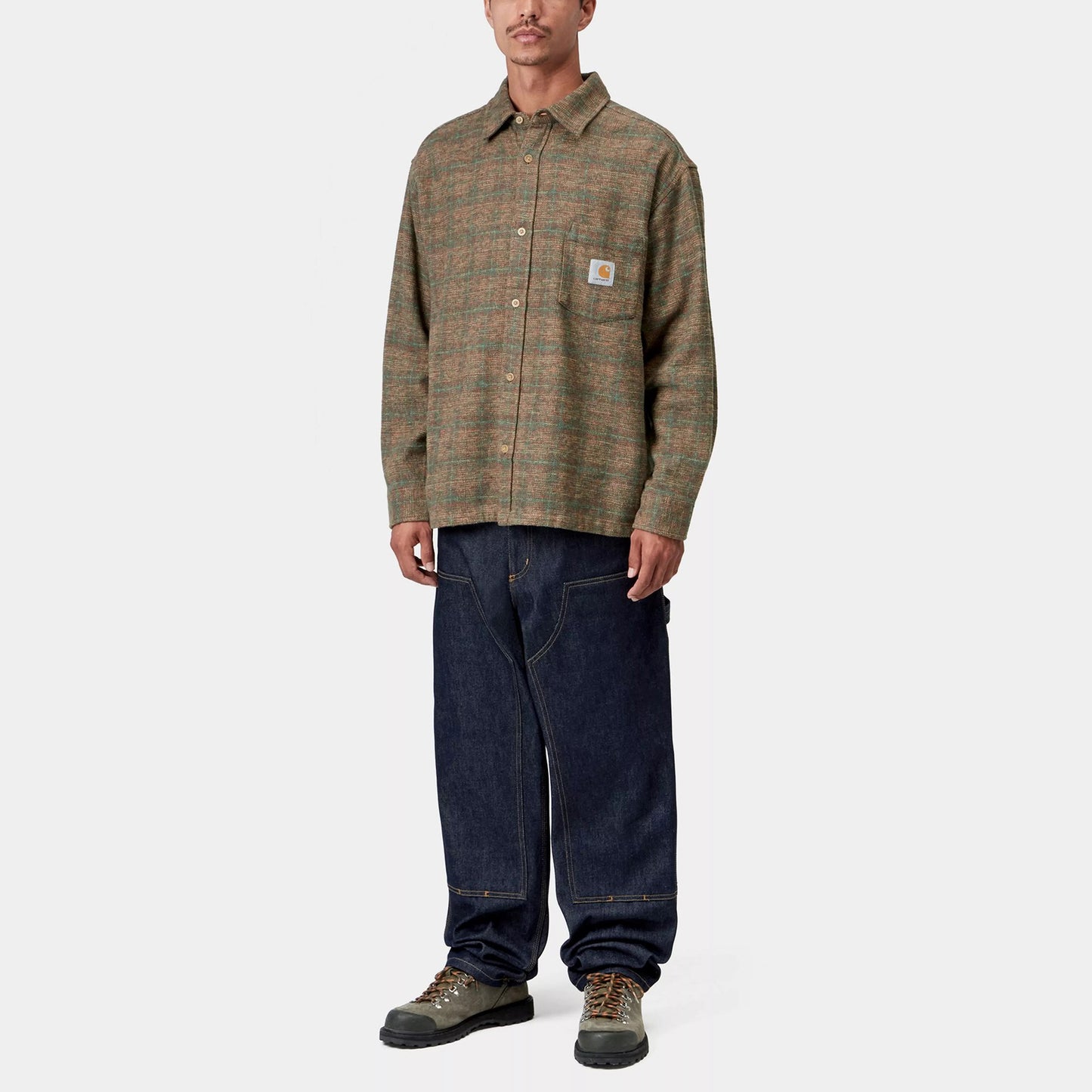 L/S Bagley Shirt - Bagley Check, Hamilton Brown