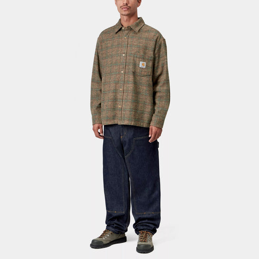 L/S Bagley Shirt - Bagley Check, Hamilton Brown