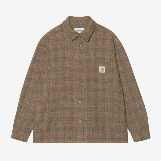 L/S Bagley Shirt - Bagley Check, Hamilton Brown