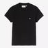 Women's S/S Small Heart Patch T-Shirt - Black