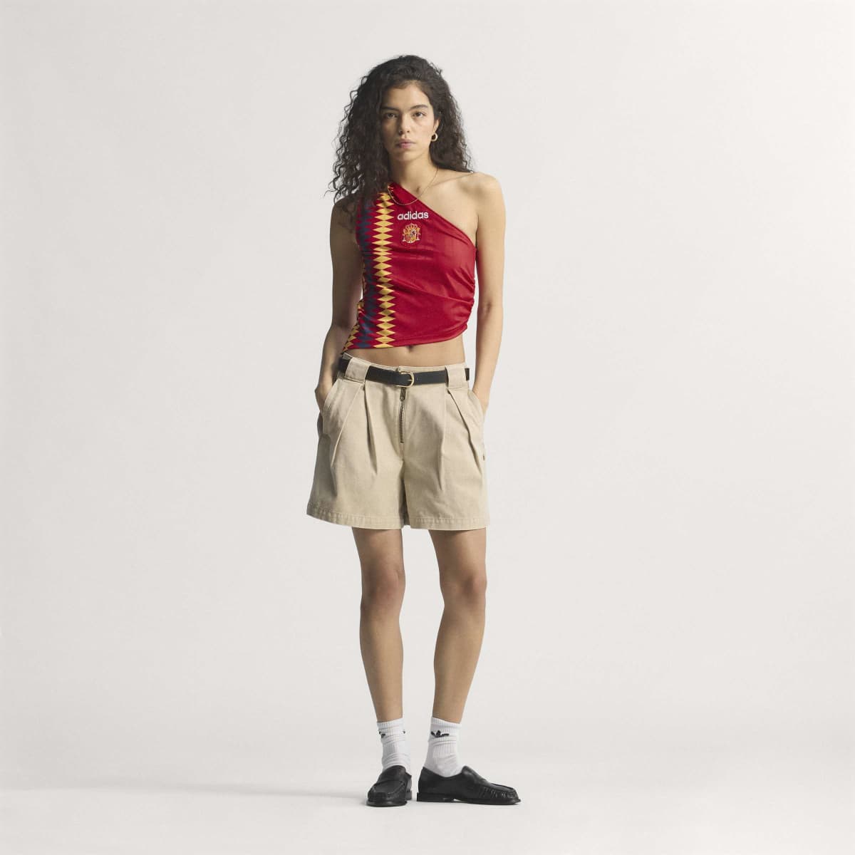 Women's Spain Reconstructed Bring Back Jersey - Collegiate Red