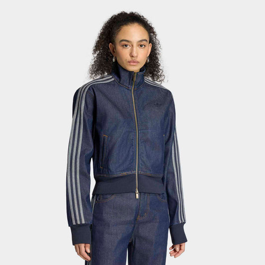 Women's Firebird Denim Track Top - Indigo