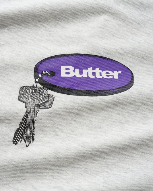 Key Chain Tee - Ash