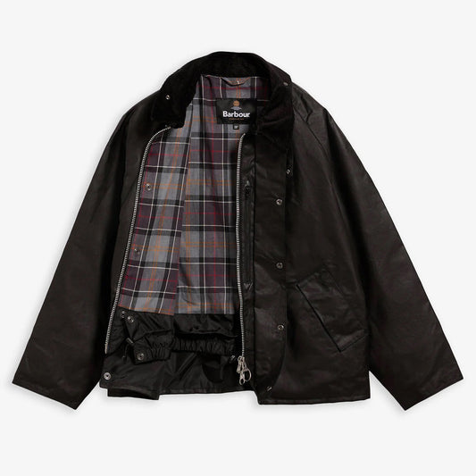 Transport Waxed Jacket - Black